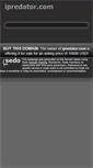 Mobile Screenshot of ipredator.com